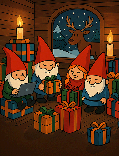 Tradition des Wichtelns